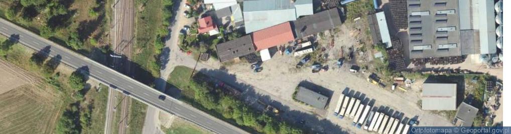Zdjęcie satelitarne PUH Finkieklan Zbigniew Finkieklan