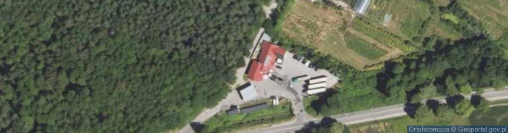 Zdjęcie satelitarne Stacja Benzynowa Lipowiec Kopiejka