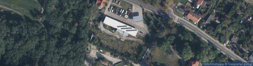 Zdjęcie satelitarne Stacja benzynowa + Stacja kontroli Pojazdów