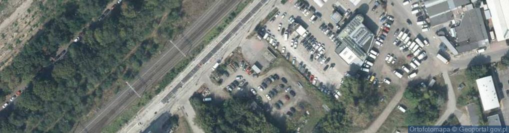 Zdjęcie satelitarne Stacja Gazu