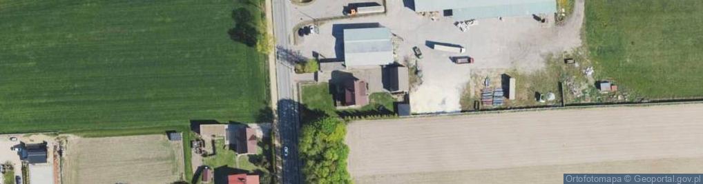 Zdjęcie satelitarne Stacja Paliw Glinka