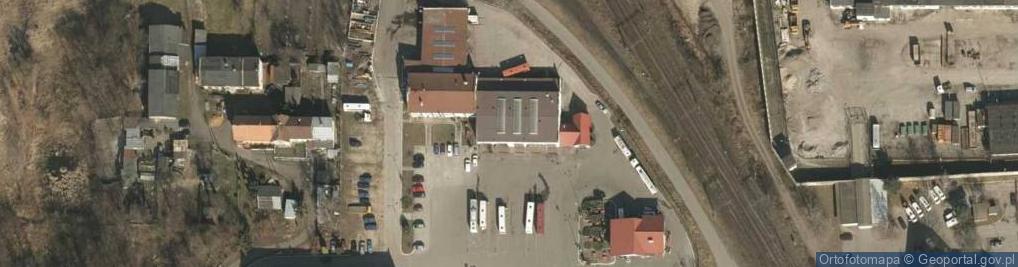 Zdjęcie satelitarne Stacja paliw PKS Wołów