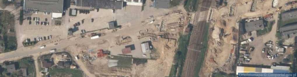 Zdjęcie satelitarne stacja paliw SKIERGAZ