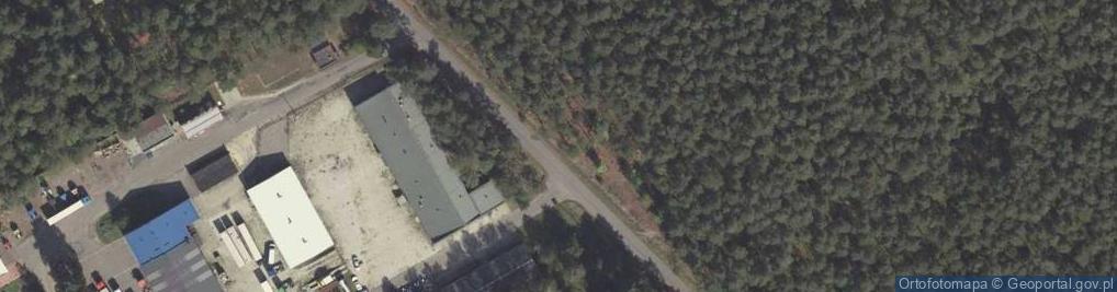Zdjęcie satelitarne Stacja paliw