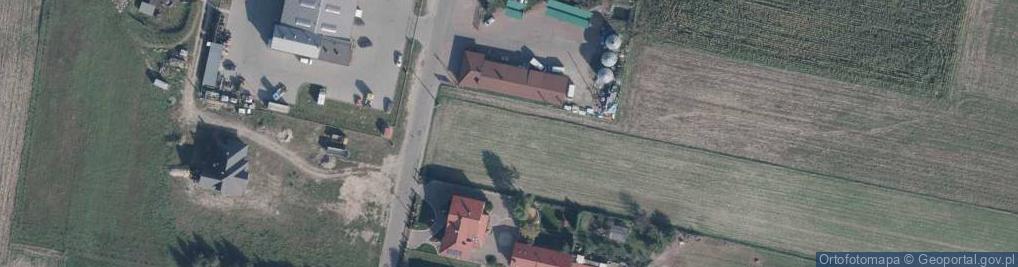 Zdjęcie satelitarne Stacja paliw