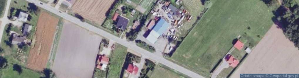 Zdjęcie satelitarne Stacja paliw