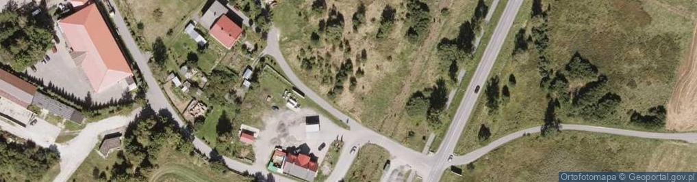 Zdjęcie satelitarne Stacja paliw