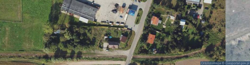 Zdjęcie satelitarne Stacja paliw