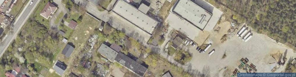 Zdjęcie satelitarne Stacja paliw