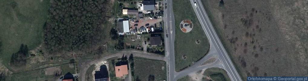 Zdjęcie satelitarne Stacja Paliw