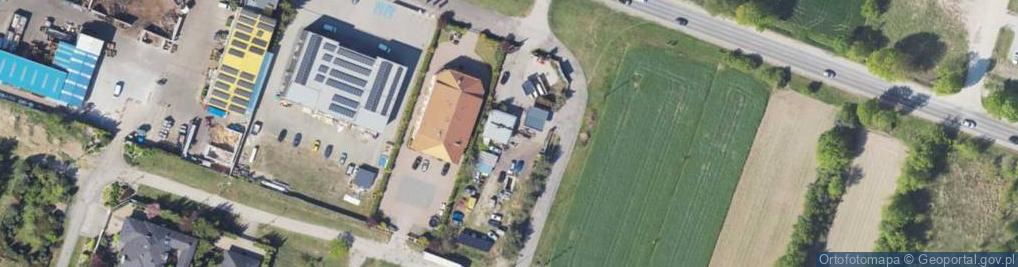 Zdjęcie satelitarne Stacja Paliw