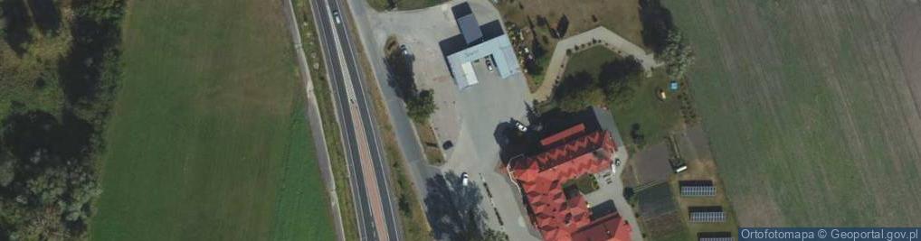 Zdjęcie satelitarne Stacja paliw
