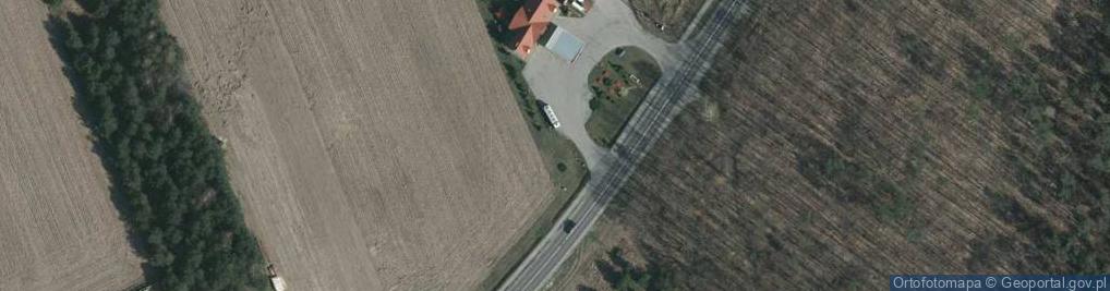 Zdjęcie satelitarne Stacja paliw