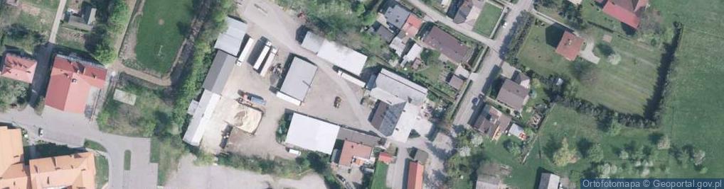 Zdjęcie satelitarne Stacja paliw