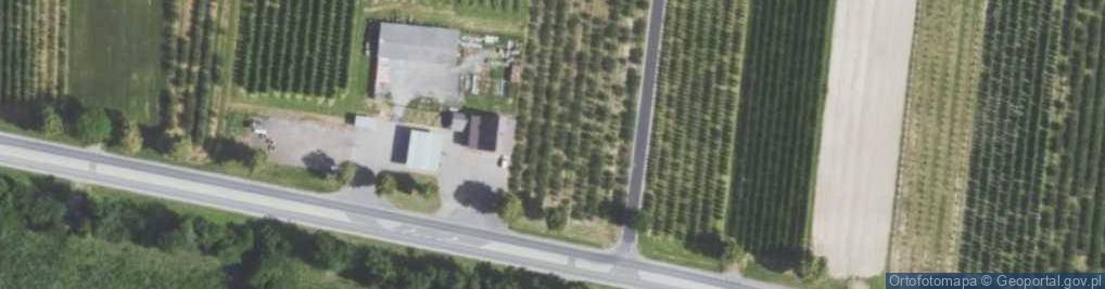 Zdjęcie satelitarne Stacja paliw