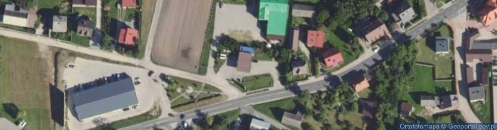 Zdjęcie satelitarne Stacja paliw