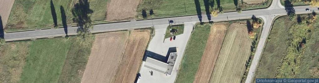 Zdjęcie satelitarne Stacja paliw