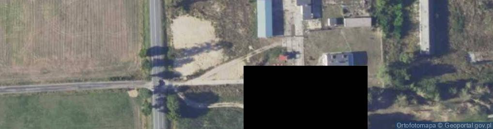 Zdjęcie satelitarne Stacja paliw