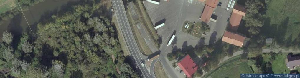 Zdjęcie satelitarne Stacja paliw
