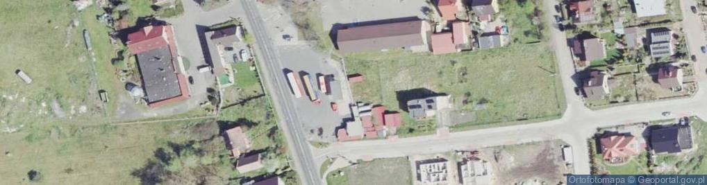 Zdjęcie satelitarne Stacja paliw