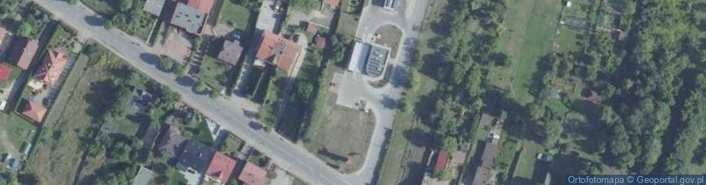 Zdjęcie satelitarne Stacja paliw