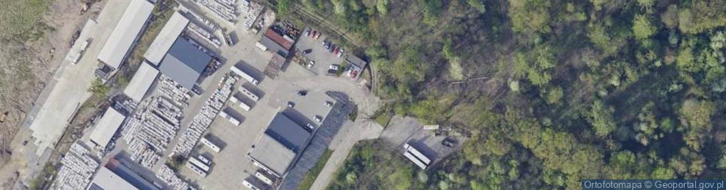 Zdjęcie satelitarne Stacja paliw