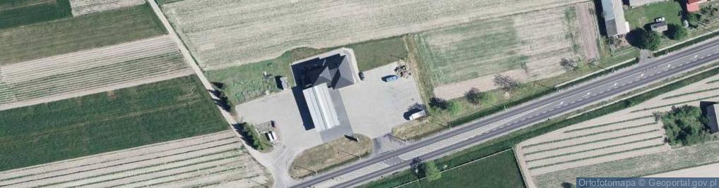 Zdjęcie satelitarne Stacja paliw