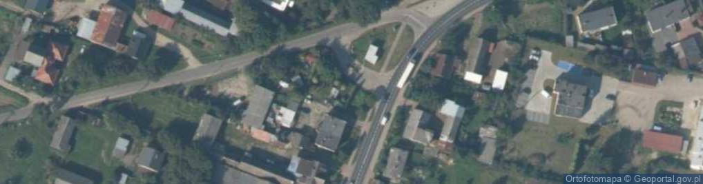 Zdjęcie satelitarne Stacja paliw