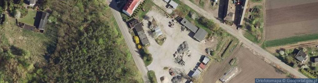 Zdjęcie satelitarne Stacja paliw