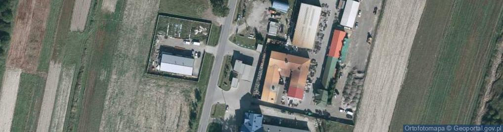 Zdjęcie satelitarne Stacja paliw