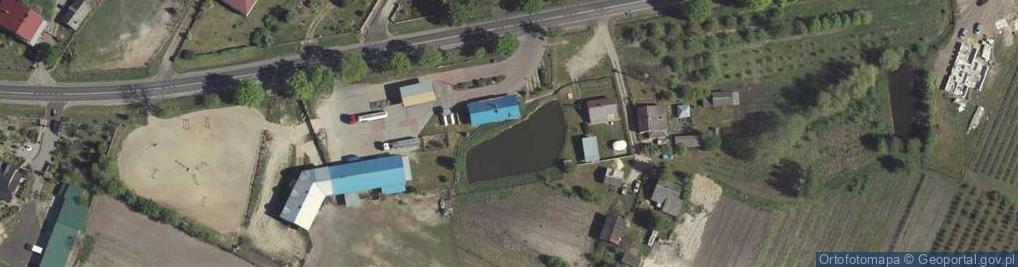 Zdjęcie satelitarne Stacja paliw