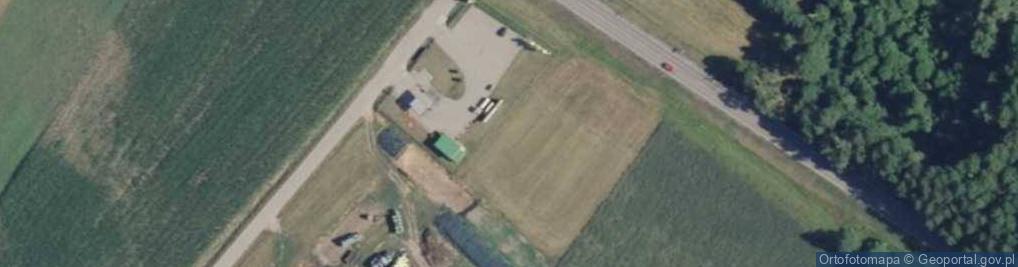 Zdjęcie satelitarne Stacja paliw
