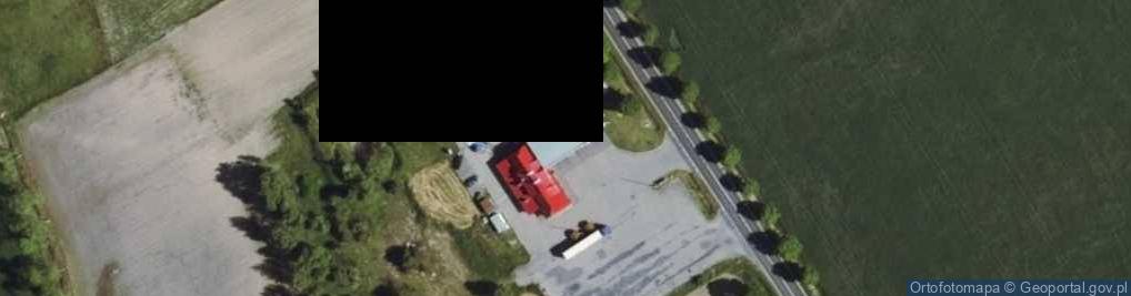 Zdjęcie satelitarne Stacja paliw