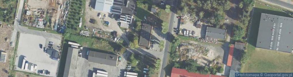 Zdjęcie satelitarne Transpetrol-Bis Sp. z o.o. Stacja paliw Transport i sprzedaż hur