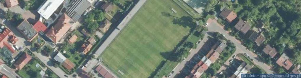Zdjęcie satelitarne Stadion Miejski, MKS Puszcza Niepołomice