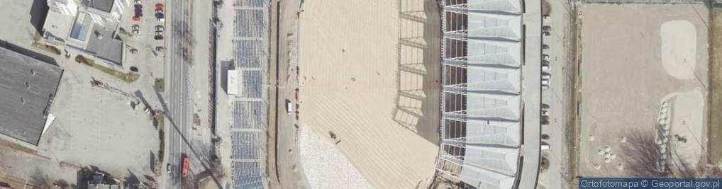 Zdjęcie satelitarne Stadion Miejski w Rzeszowie