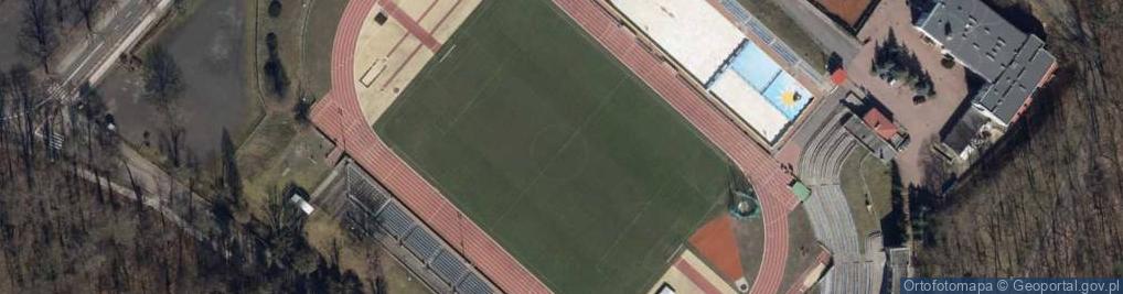 Zdjęcie satelitarne Stadion Olimpijski, SOSiR, MKS Polonia Słubice