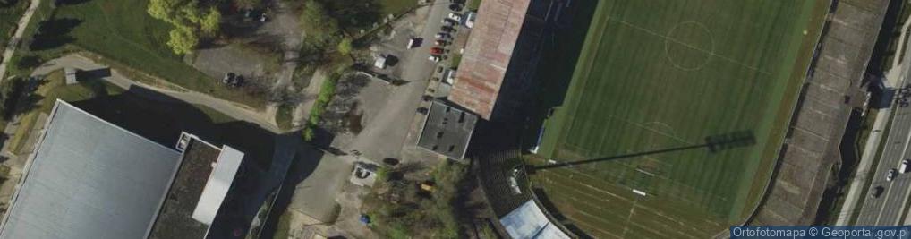 Zdjęcie satelitarne Stadion OSiR w Olsztynie
