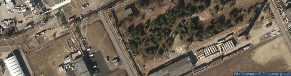 Zdjęcie satelitarne Stanowisko armaty 2 cm Flak