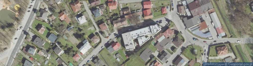 Zdjęcie satelitarne Wydział Geodezji i Budownictwa