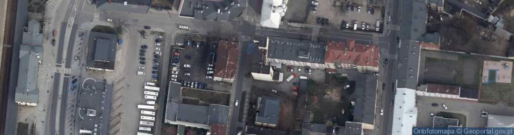 Zdjęcie satelitarne Zarząd Dróg Powiatowych w Piotrkowie Trybunalskim