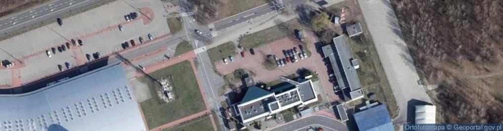 Zdjęcie satelitarne Placówka Straży Granicznej