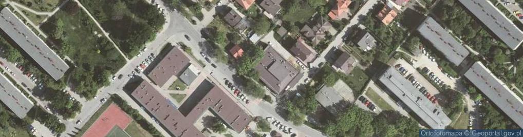 Zdjęcie satelitarne oddział Podgórze-Prokocim
