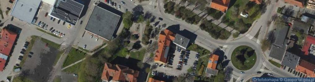 Zdjęcie satelitarne Straż Miejska