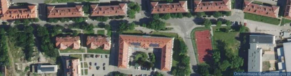 Zdjęcie satelitarne Straż Miejska