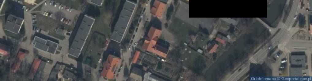 Zdjęcie satelitarne Straż Miejska