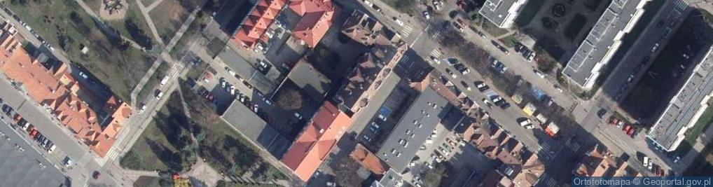 Zdjęcie satelitarne Straż Miejska