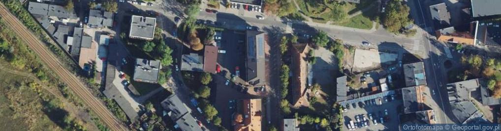 Zdjęcie satelitarne KM PSP Siemianowice Śląskie