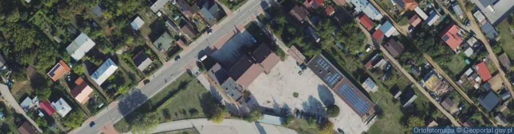 Zdjęcie satelitarne KP PSP Hajnówka