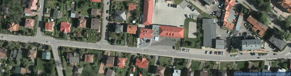 Zdjęcie satelitarne KP PSP Leżajsk